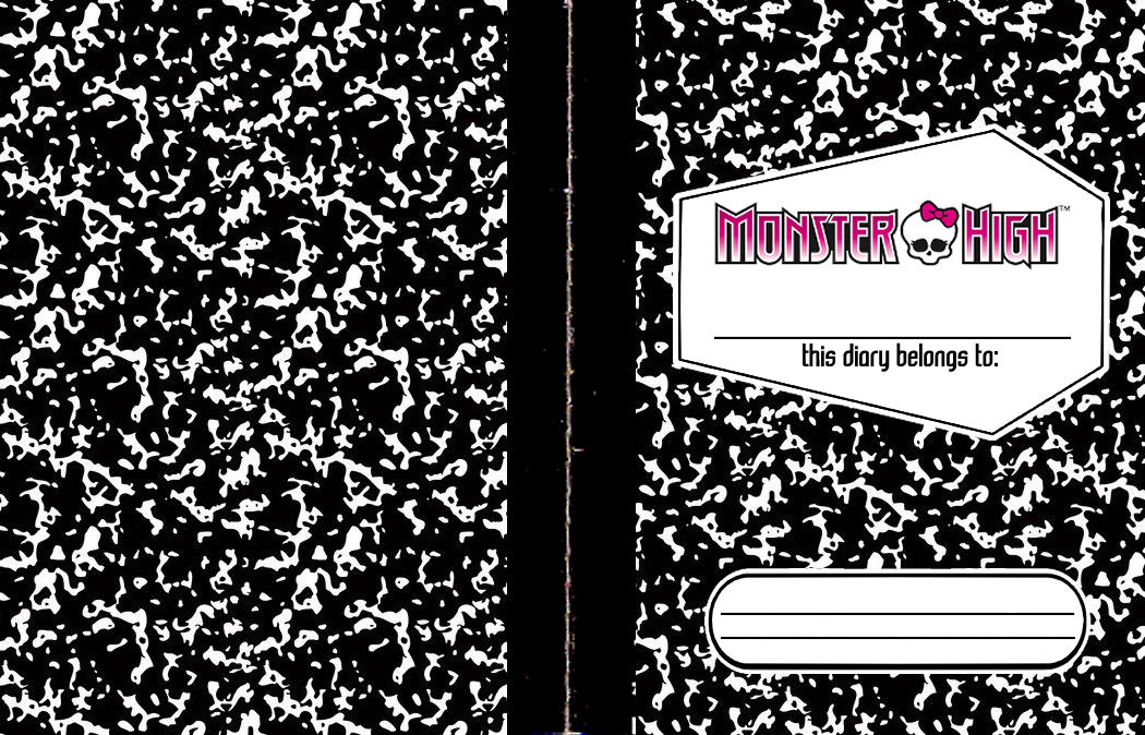 Monster High Diary Template By SpookiCryptiid On DeviantArt