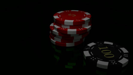 poker chips   (Fichas de poker)
