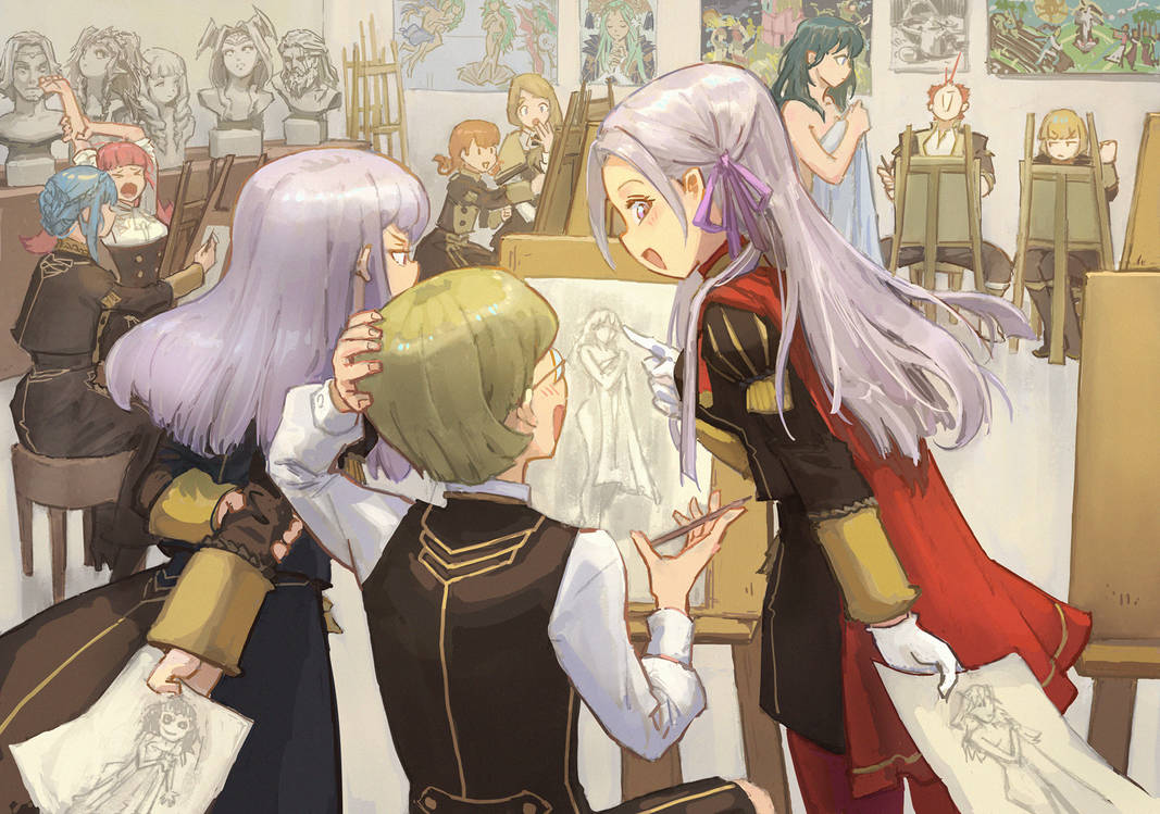 Art Class by greenlittle on DeviantArt