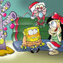 SpongeBob Xmaspants