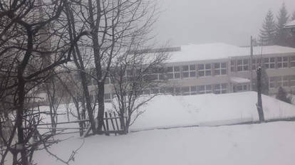 Snow in Bosnia!