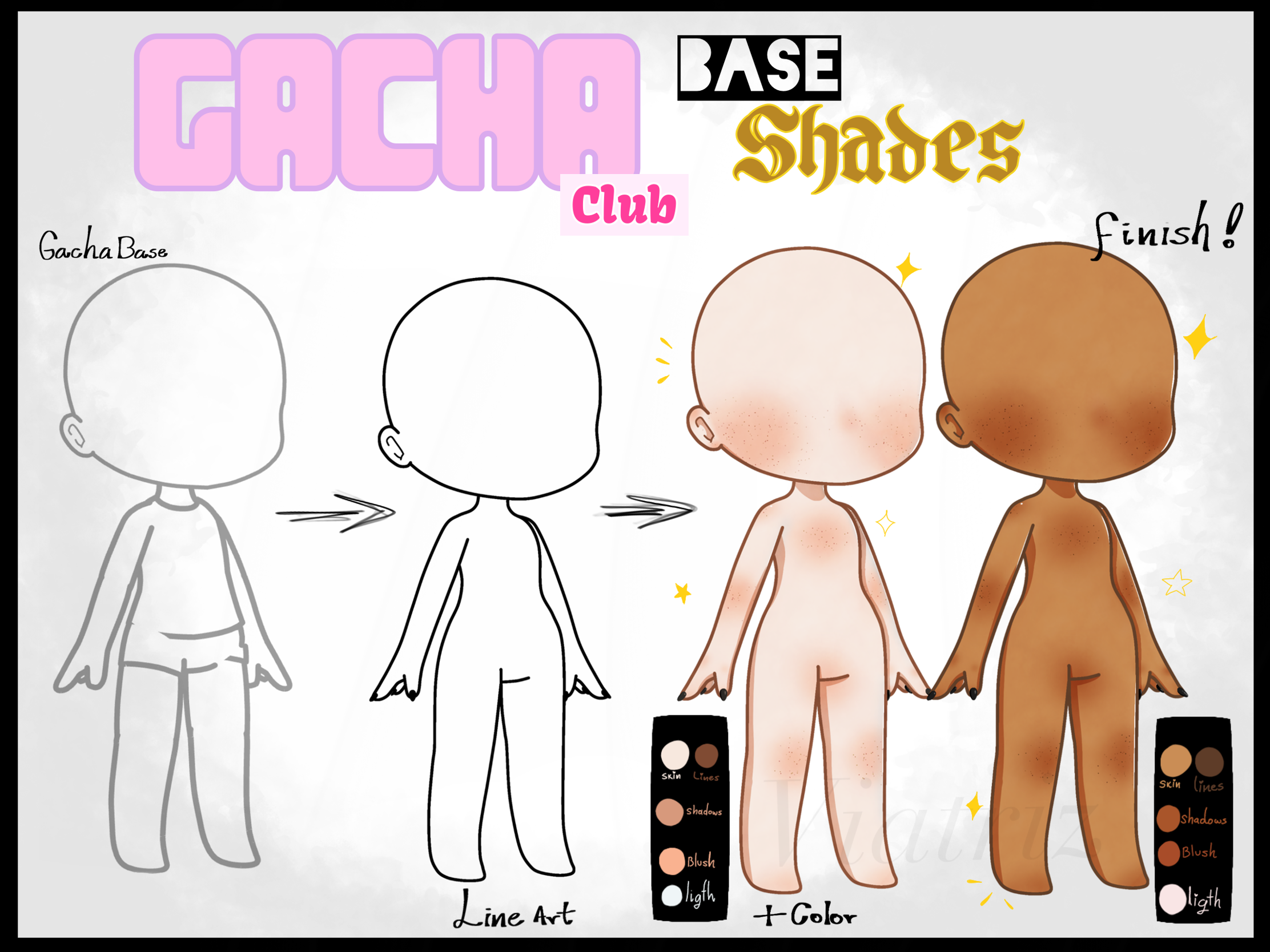 Shade your base (Gacha Edition) by Viatriz on DeviantArt