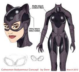 Catwoman Bodyarmour Concept by DrewGardner