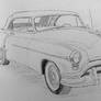1952 Oldsmobile Sketch