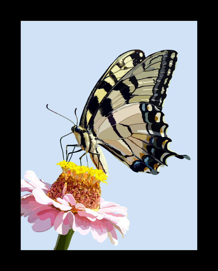 Blob Brush Butterfly by Daniel-Storm