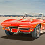 1965 Corvette In Oil