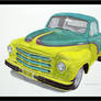 1951 Studebaker Pickup Acrylic