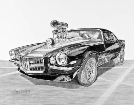 1973 Camaro Z28 Graphite by Daniel-Storm