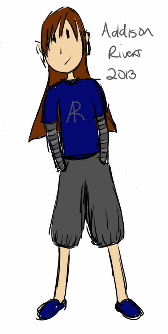 Addison Rivers AddisonRiversPicture1 Colored by AddisonRivers on DeviantArt
