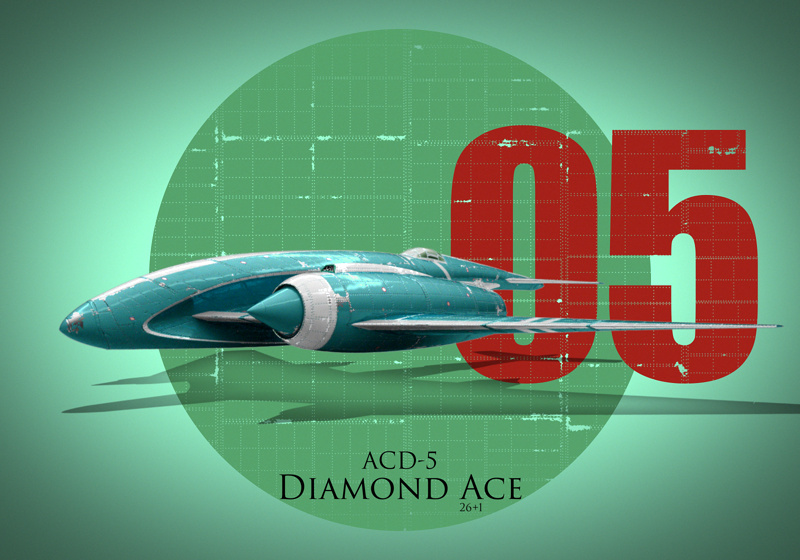 No.240 - ACD-5 Diamond Ace