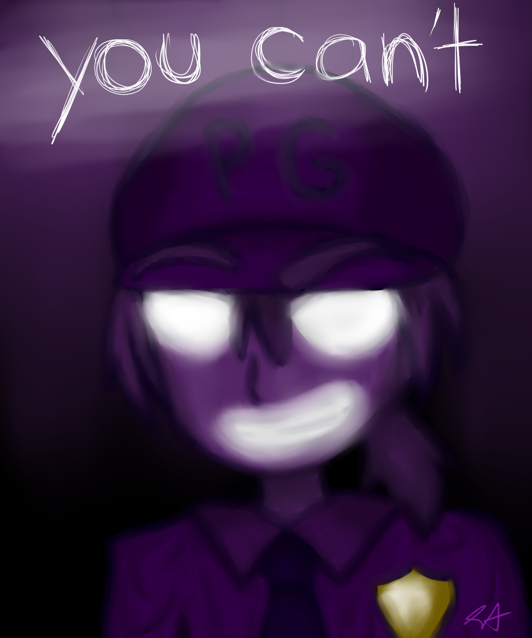 Purple Guy You Cant By Gumbochu On Deviantart