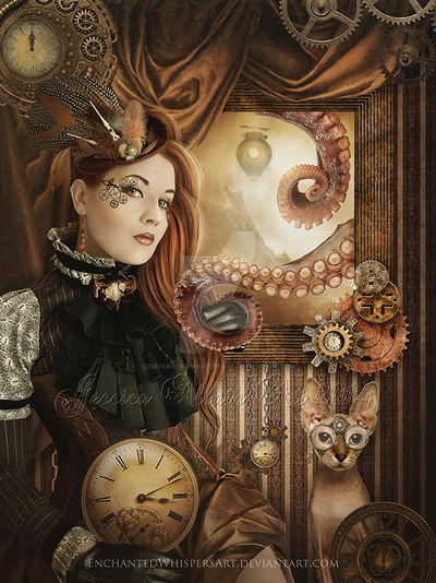 Steampunk-Dreams by EnchantedWhispersArt