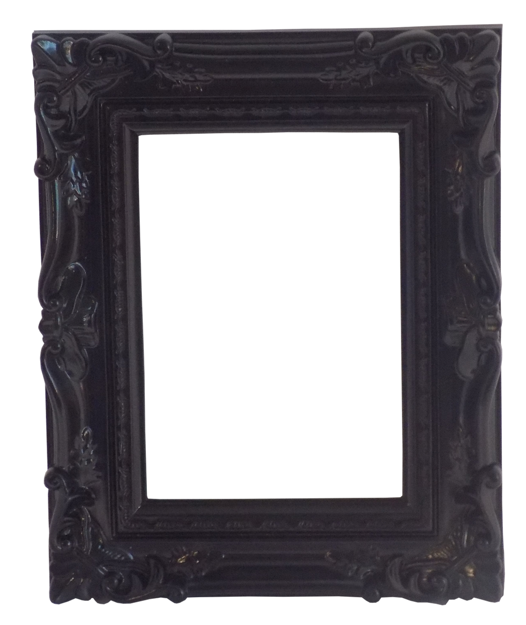 Ornate Black Frame By Enchantedwhispersart On Deviantart