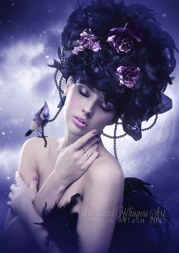 Purple-Moonlight by EnchantedWhispersArt Purple-Moonlight by EnchantedWhispersArt