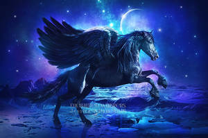 Dark-Winged-Beauty by EnchantedWhispersArt