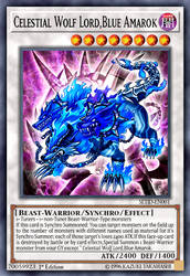 Celestial Wolf Lord,Blue Amarok #HOF