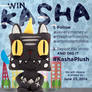 Free Plush! Kasha Giveaway!