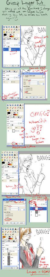 Layers in GIMP tutorial