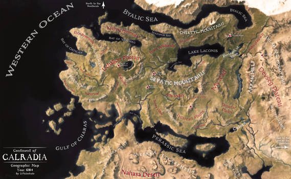 Calradia Geography