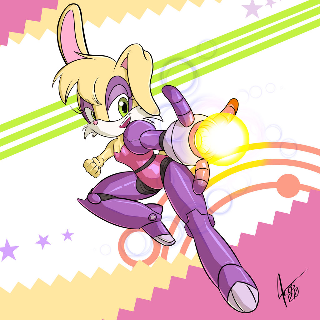 Bunnie Rabbot by Cynos-Zilla on DeviantArt