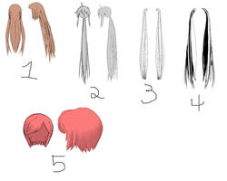 MMD hairs download