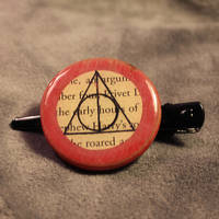 Deathly Hallows Hair Clip