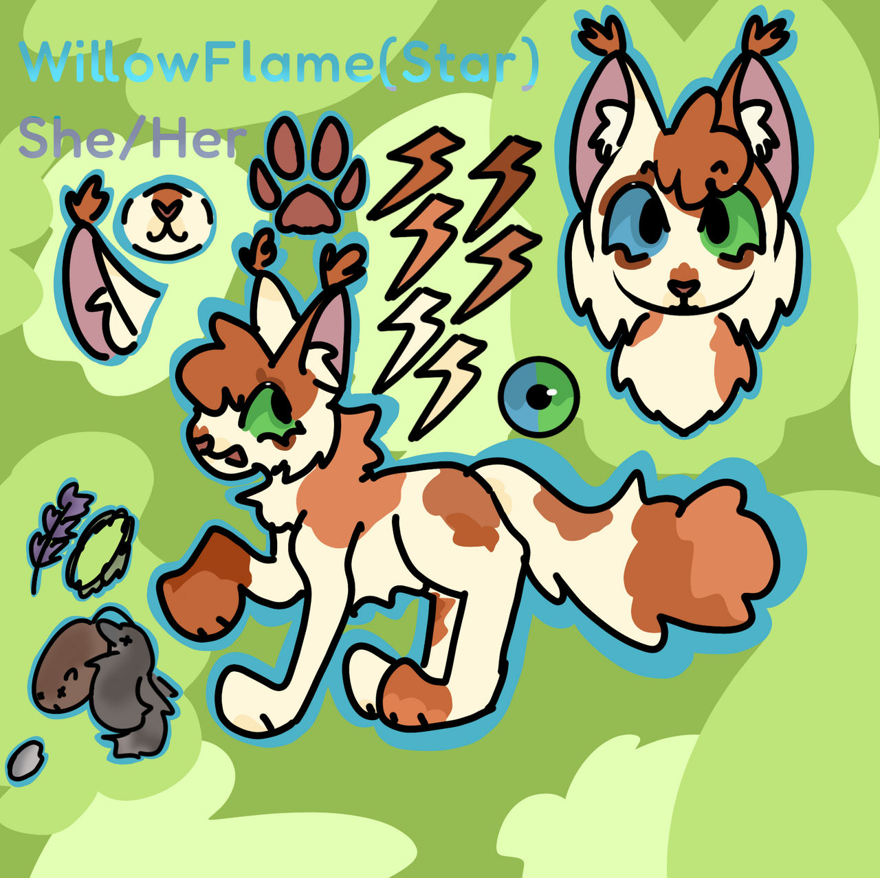 Willow flame ref// personal