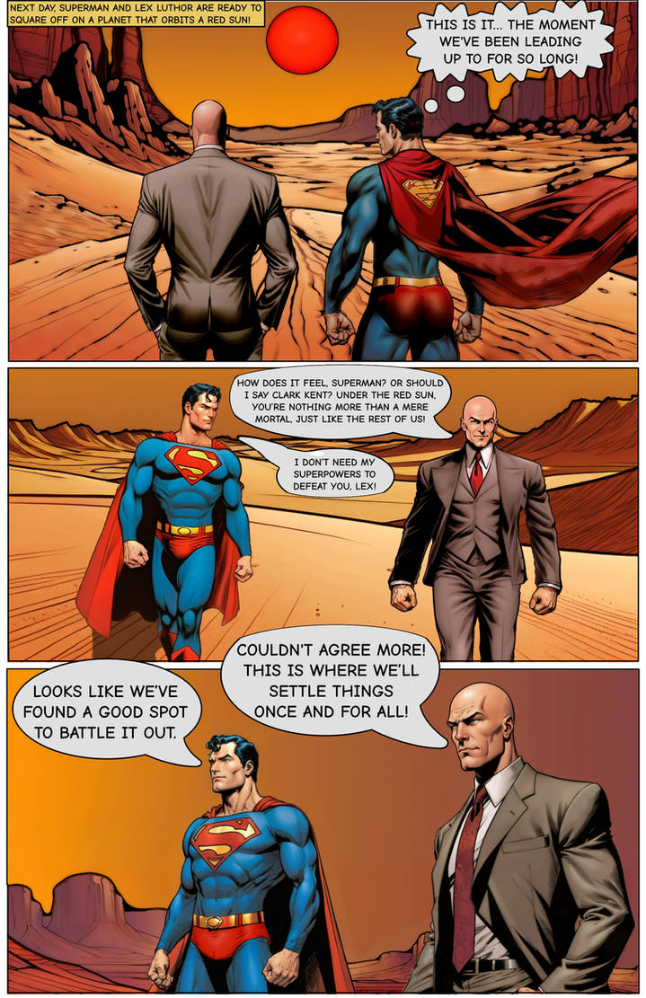 Superman vs Lex Luthor - part 2 by srebro-a on DeviantArt