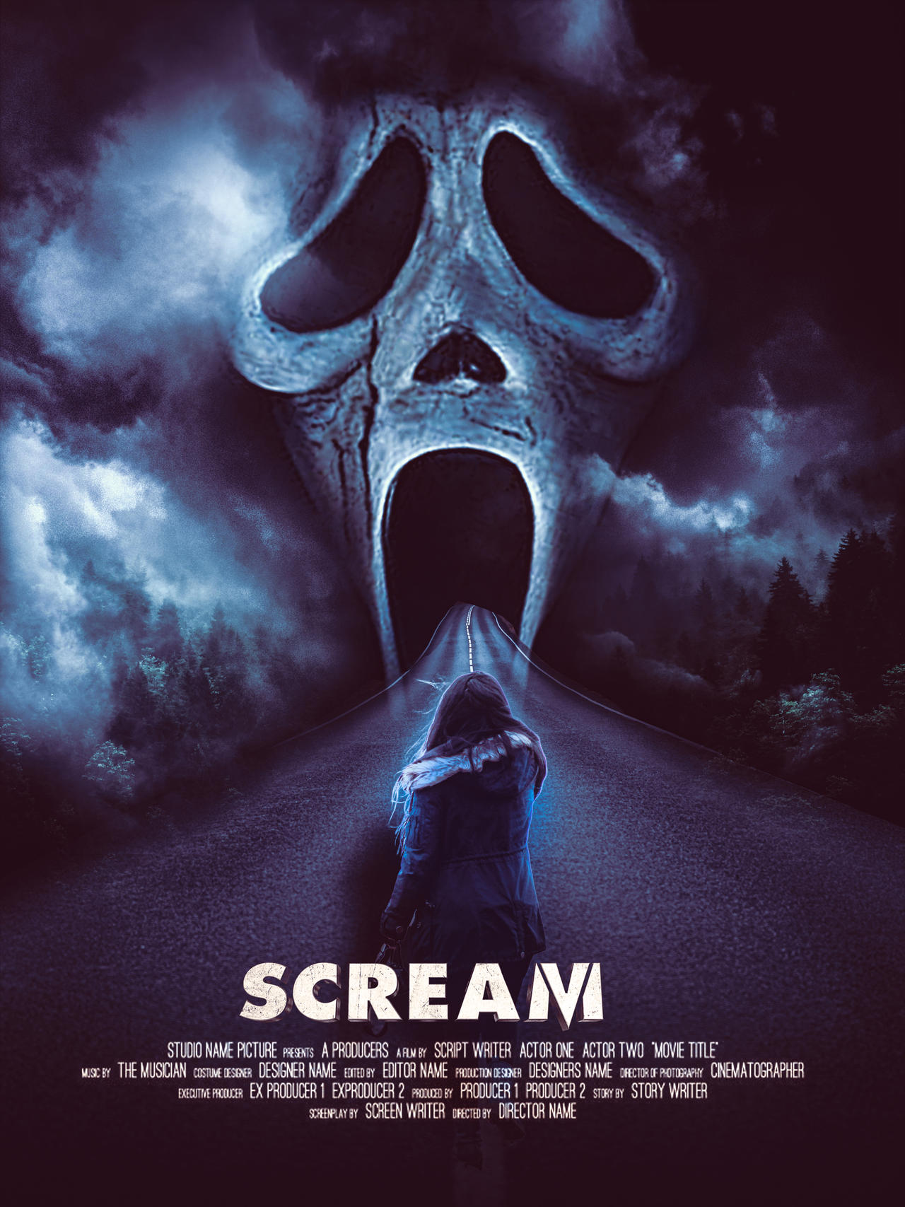 Scream Poster by OfficailJDesigns on DeviantArt