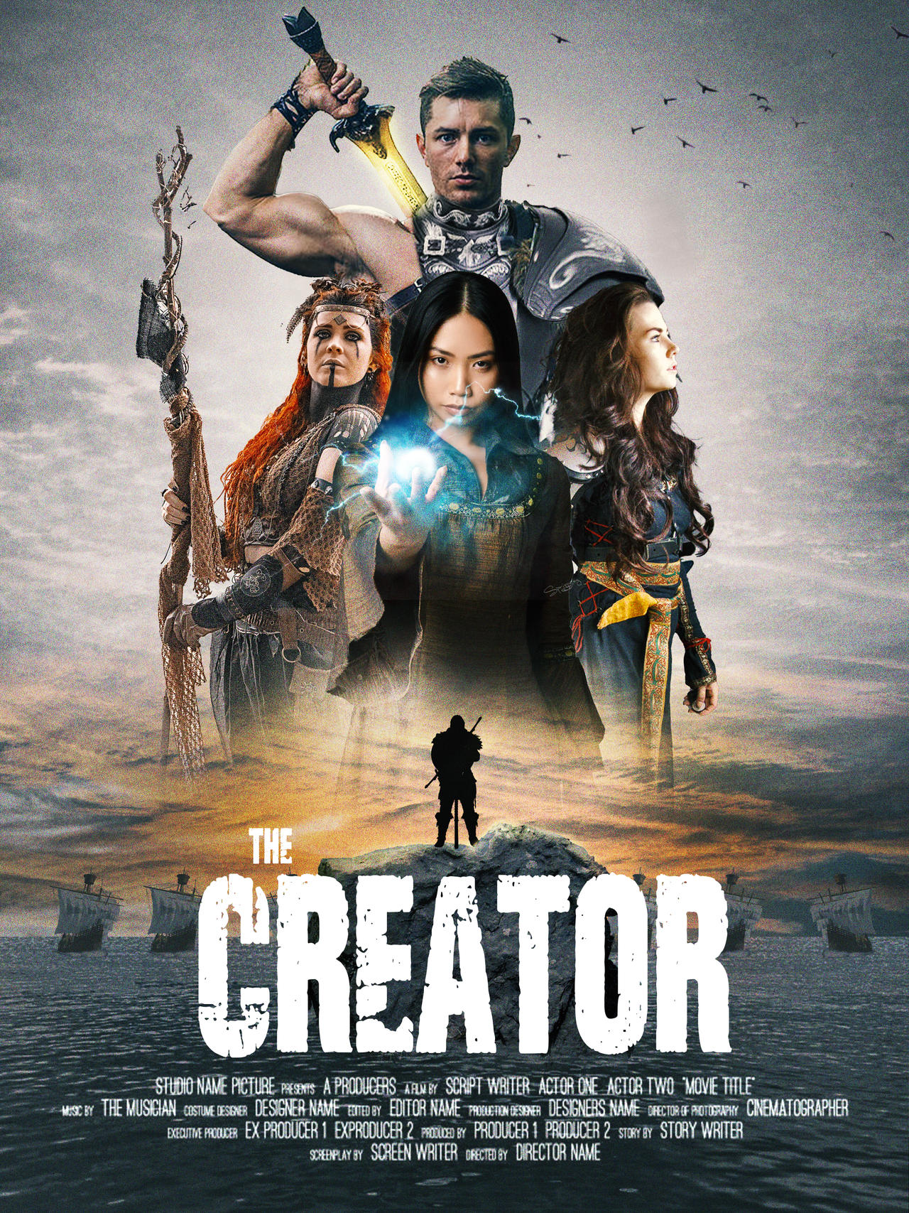 The Creator Movie poster by OfficailJDesigns on DeviantArt