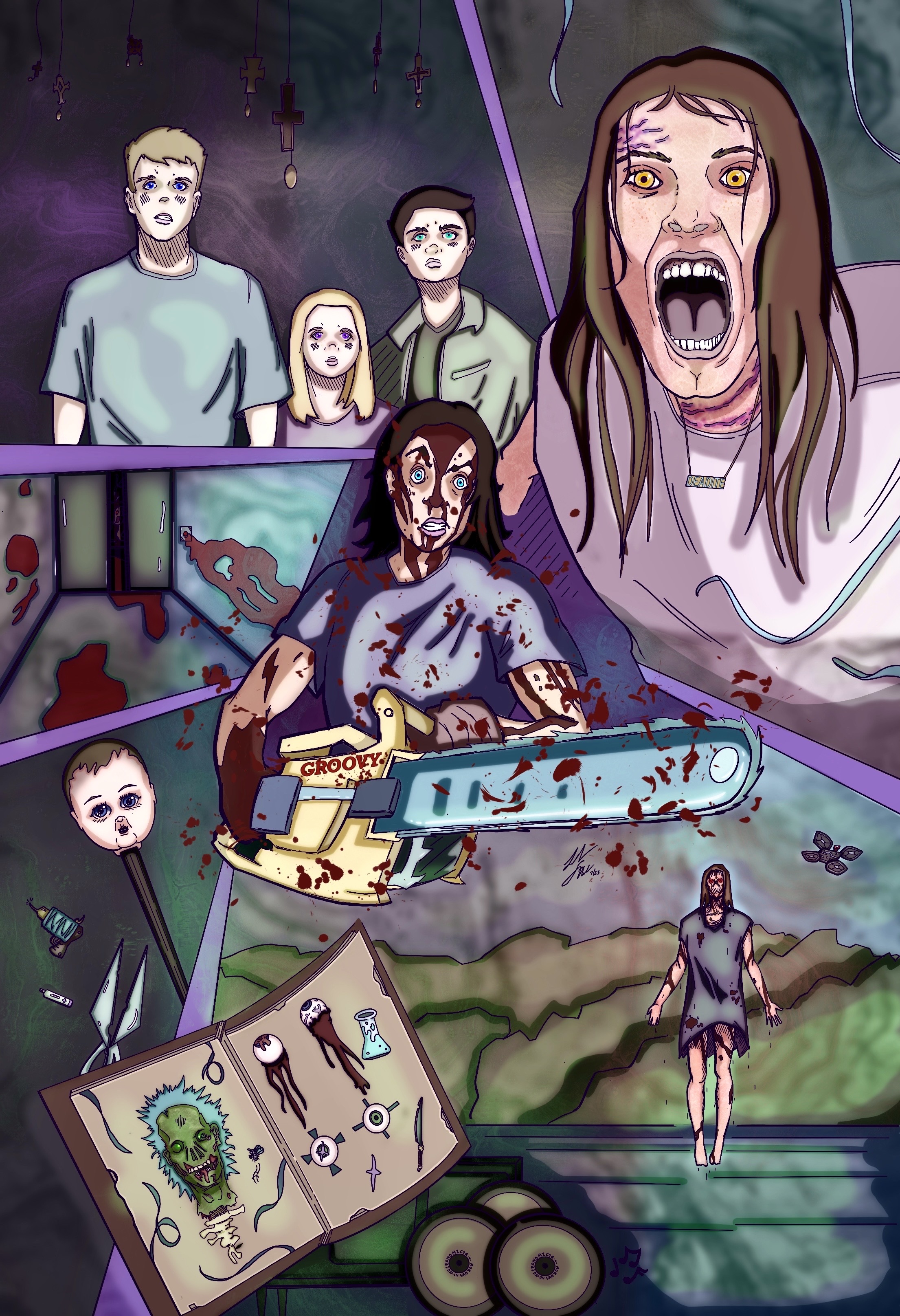 Evil Dead Rise png by Buffy2ville on DeviantArt