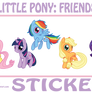 MLP Sticker Set (In store!)