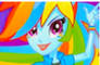 Rainbow Dash: Equestria Girls Stamp