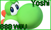 Yoshi Super Smash Bros Wii U Stamp