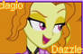 Rainbow Rocks Adagio Dazzle stamp