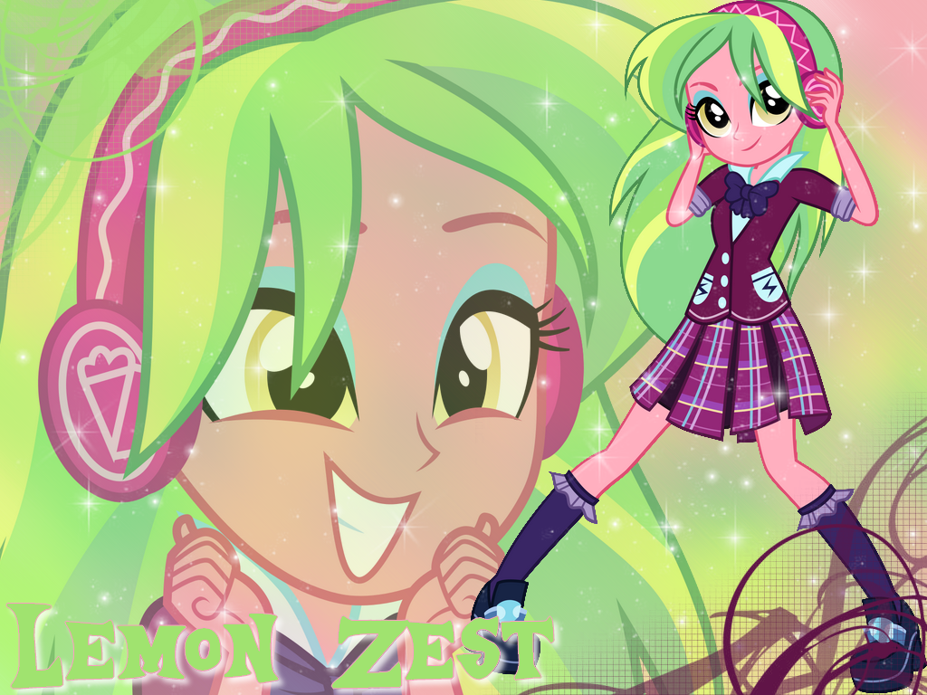 Lemon Zest Friendship Games Wallpaper