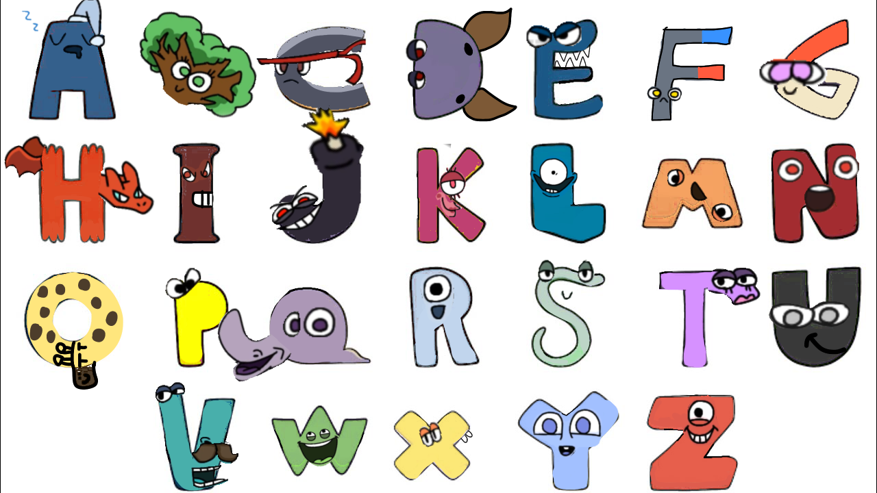 New Alphabet Lore But Reverse by Extranimals on DeviantArt