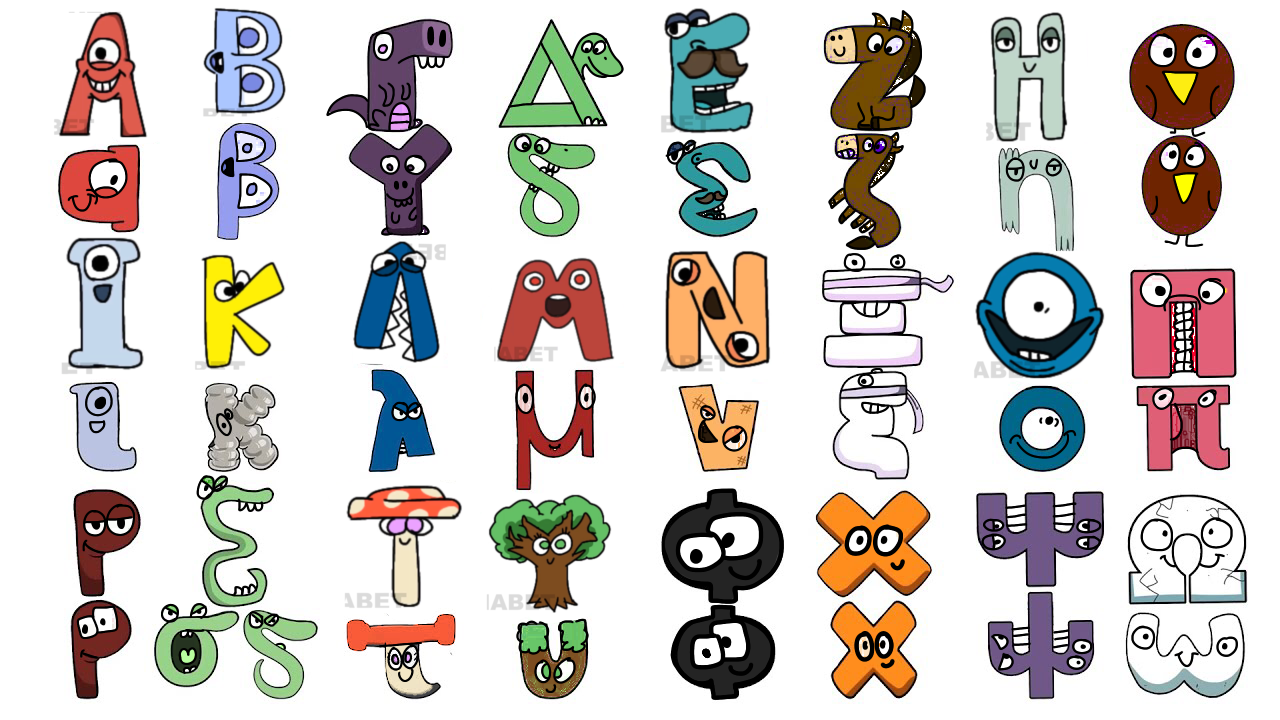 lowercase alphabet lore l-n - Comic Studio