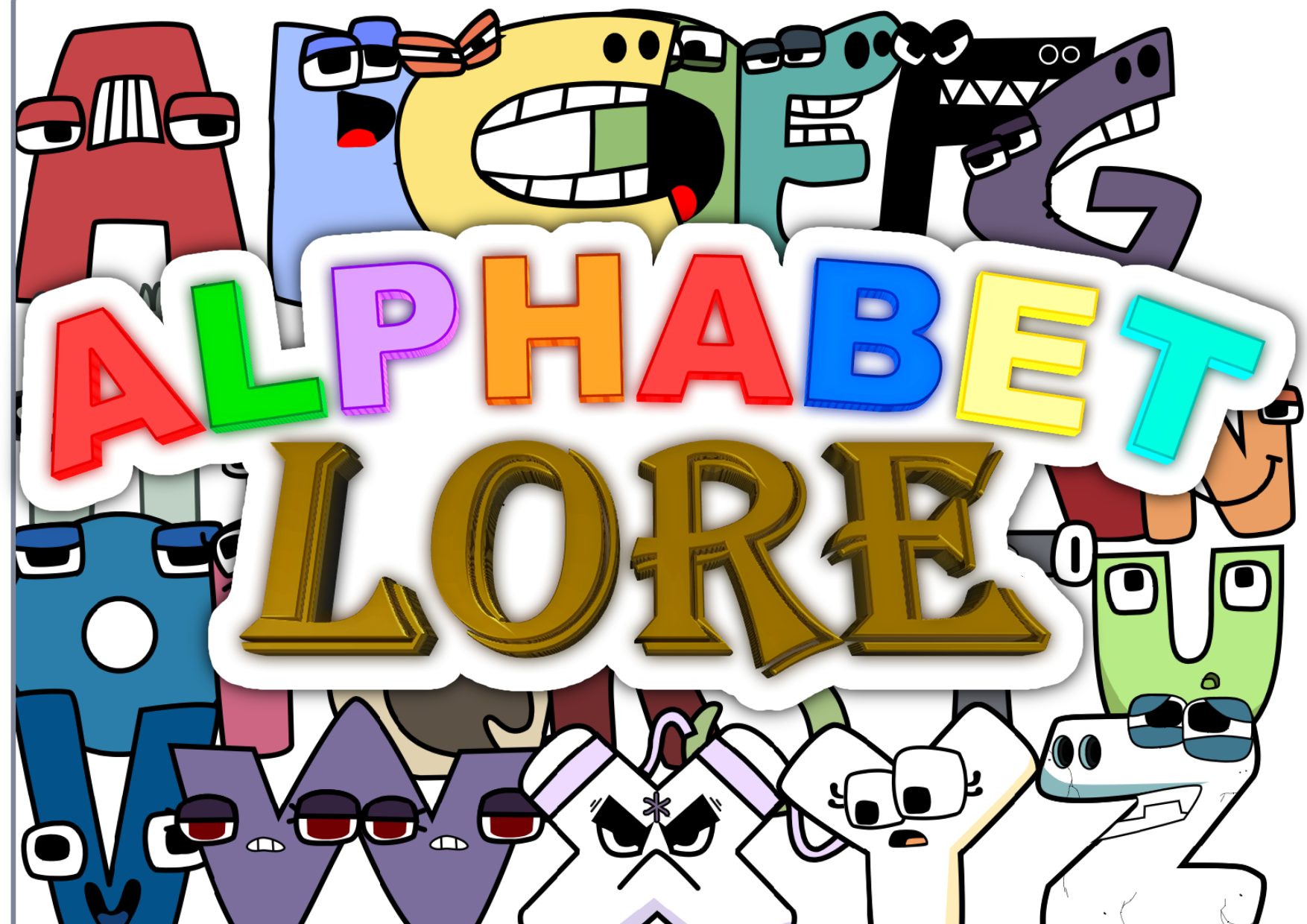 Alphabet Lore Cast But Read Description! by BobbyInteraction5 on