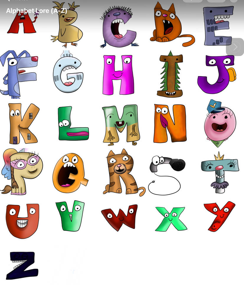 A Letter but it's scratch alphabet lore 2020 by GyuMamon88 on DeviantArt