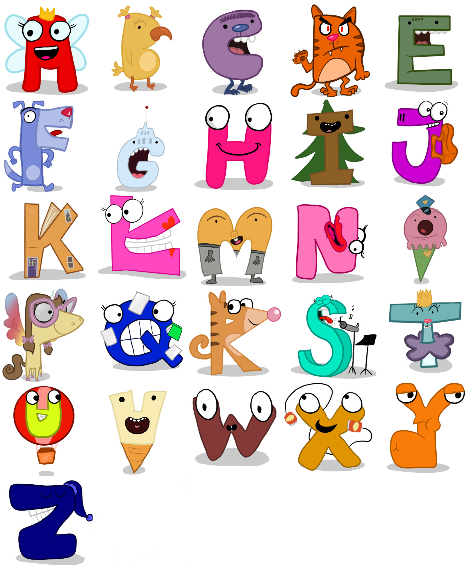 My Foamboard Produce Alphabet Lore Brainzy by Extranimals on DeviantArt