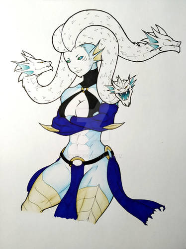 sexy hydra girl original concept