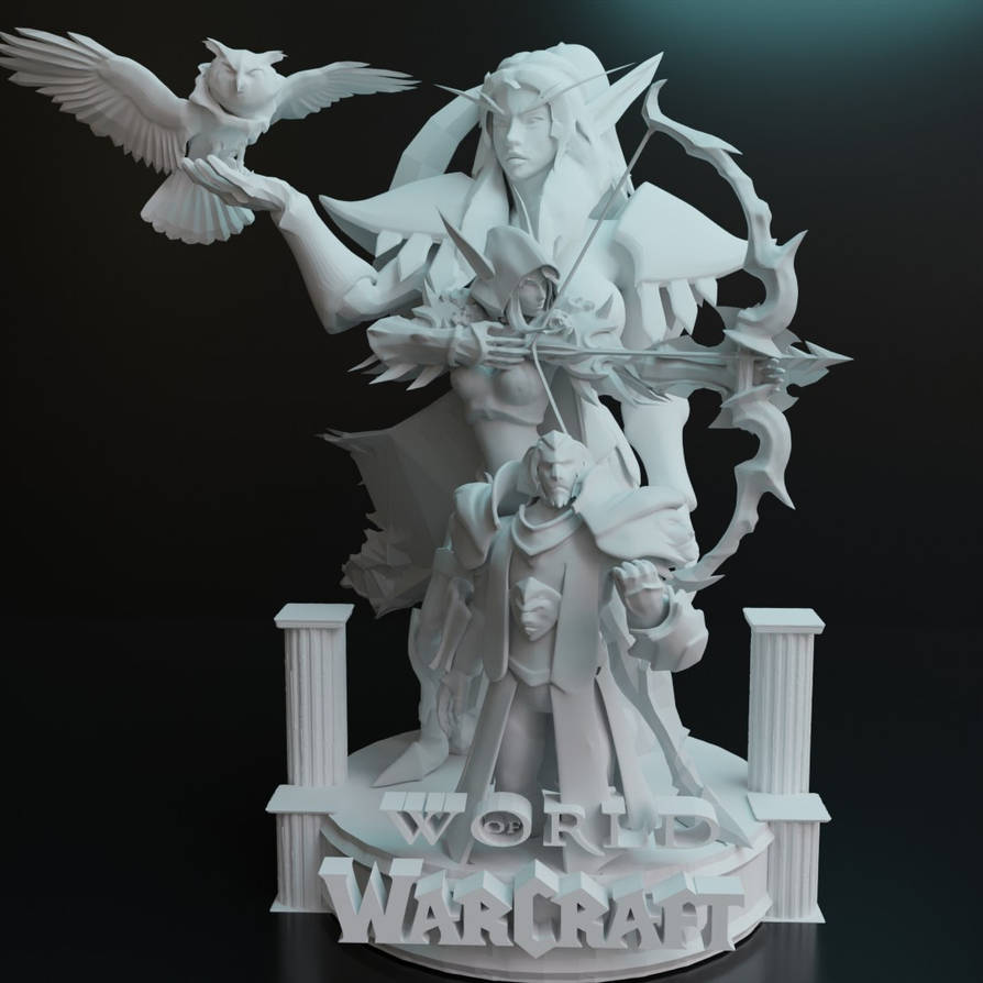 WORLD OF WARCRAFT 3DPrint Ready By BOSSposes On DeviantArt world-of-warcraft-3dprint-ready-by-bossposes-on-deviantart