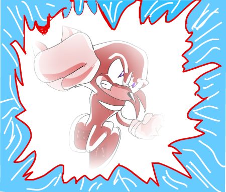 Super Kaioken Knuckles