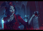 Countess Bathory + Video (Commission) by Nikulina-Helena