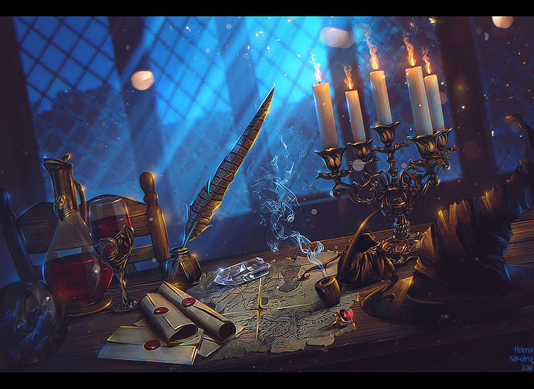 Still life - Gandalf by Nikulina-Helena Still life - Gandalf by Nikulina-Helena
