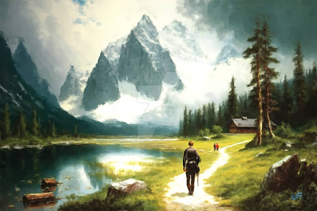 Bavarian Alps by DoroForster on DeviantArt