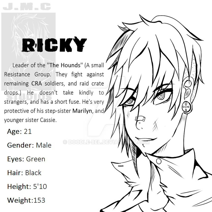 Ricky Character Chart Complete by Doodle-Bel on DeviantArt
