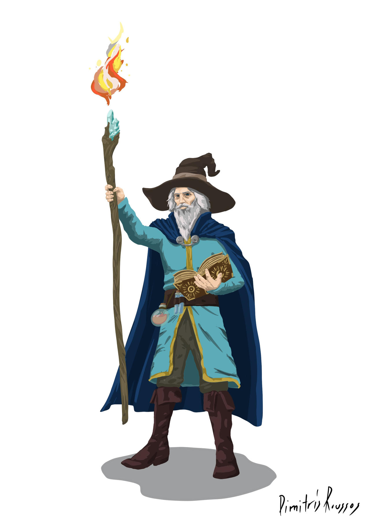 Human Variant Wizard human wizard by RoussosD on DeviantArt