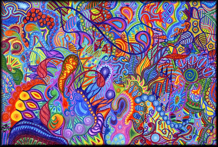 Hallucinagenic doodle...